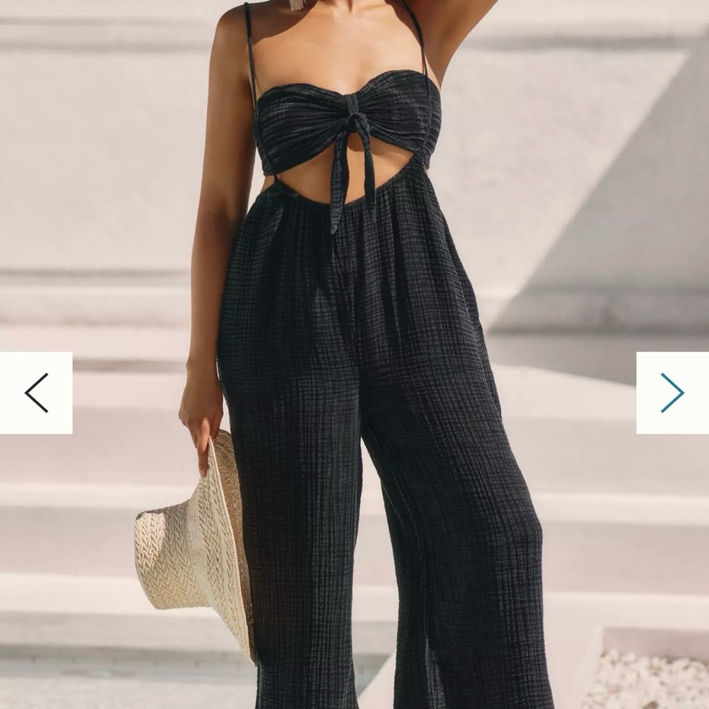 BNWT The Wrenley Suspender Pant Set